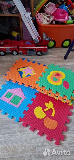 Детский коврик пазл