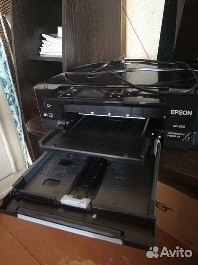 Принтер Epson XP-630 струйный, цветной