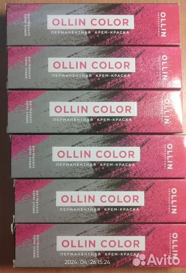 Краска для волос ollin professional