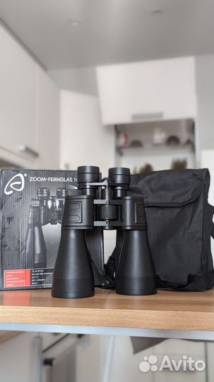 Бинокль auriol zoom fernglas 10 30x60