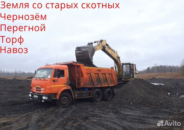 Земля на Грядки, Перегной, Чернозем, Навоз, Торф