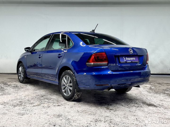 Volkswagen Polo 1.6 AT, 2019, 131 665 км