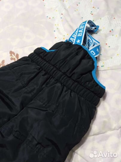 Зимний полукомбинезон для мальчика 86