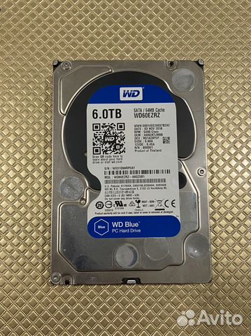6 тб Жесткий диск WD Blue WD60ezrz купить в Краснодаре | Электроника ...