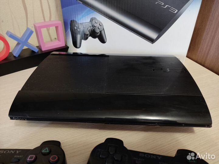 PS3 Super Slim 500Gb+54 игры
