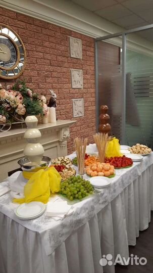 Аренда шоколадных фонтанов