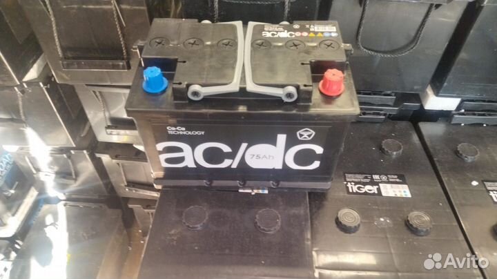 Аккумулятор для Рено Ниссан Пежо Ситроен 75ач