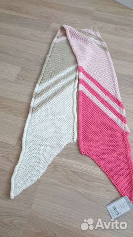 Шарф новый, 50 шерсти