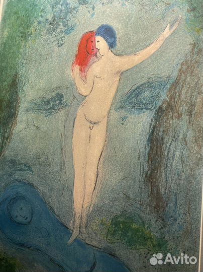 Литография Марк Шагал