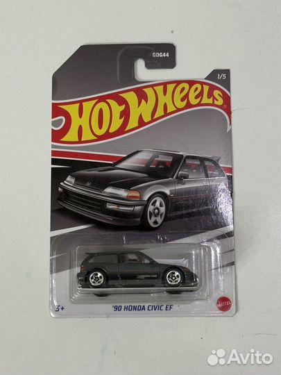 Honda спецсерия 5/5 hot wheels