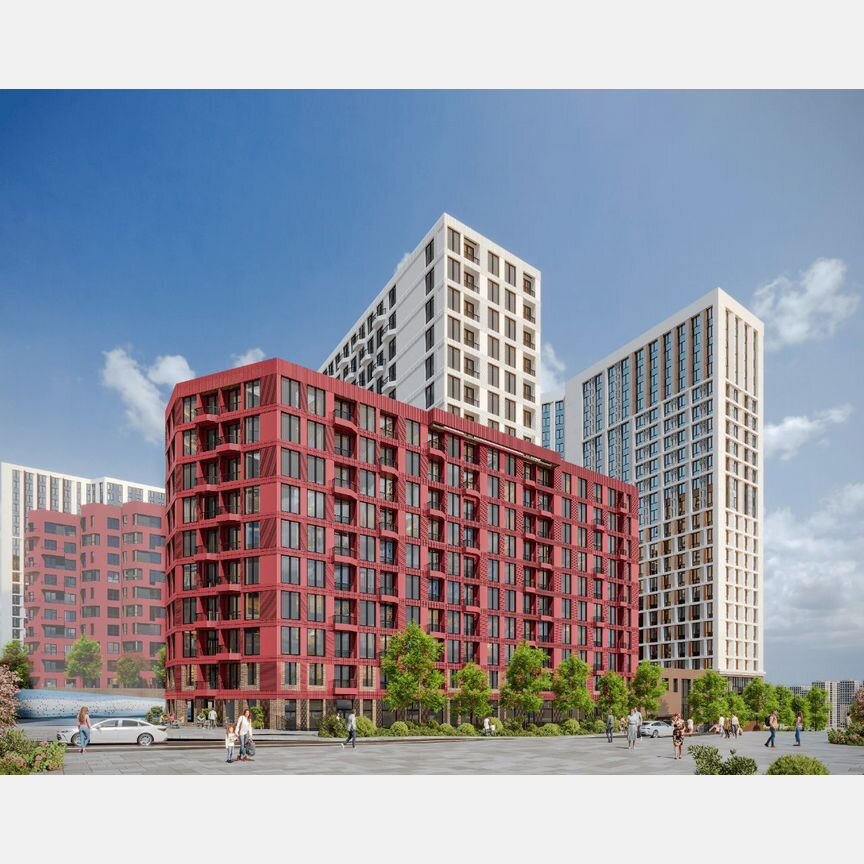 Квартира-студия, 27,6 м², 13/22 эт.