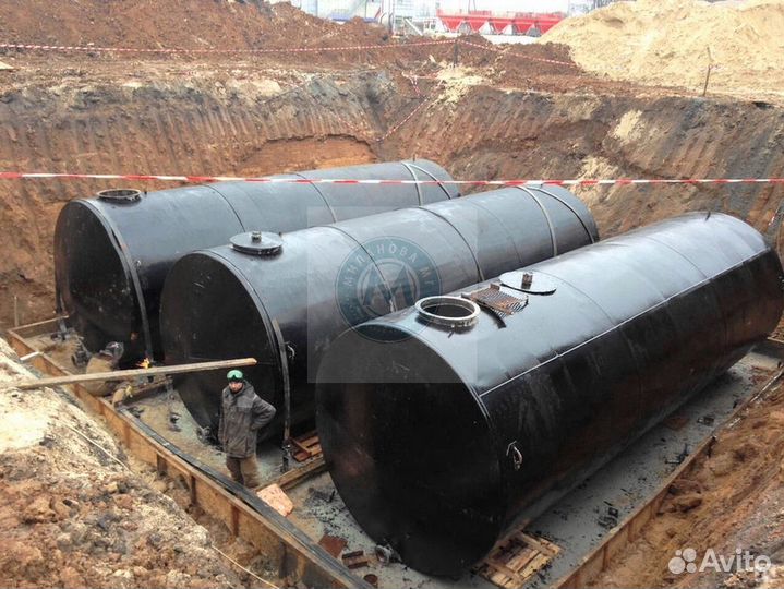 Резервуар. Бочка горизонтальная 25м3