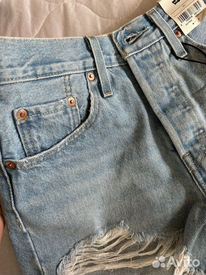 Levis 501 шорты женские