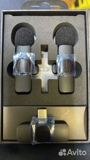 Микрофон петличка для смартфона 2in1 к9 + доставка