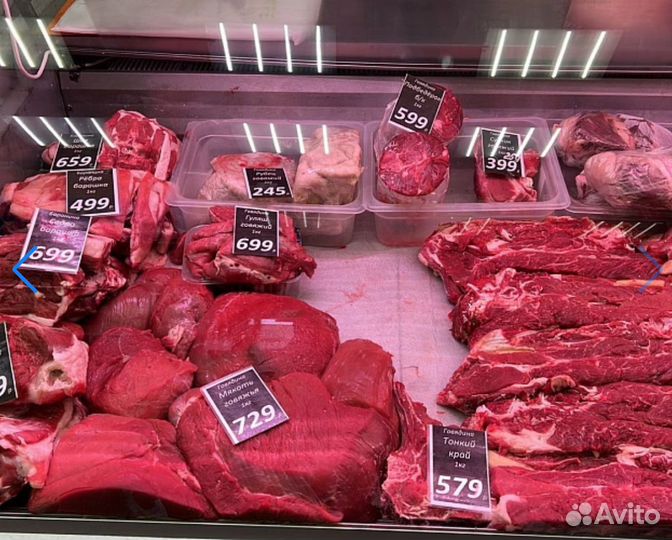 Магазин фермерских продуктов в спальном районе