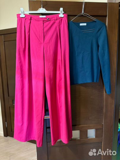 Брюки All we need +лонгслив Mango XL