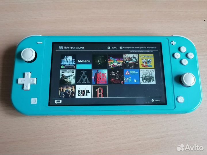 Nintendo switch lite 128g (прошитая)