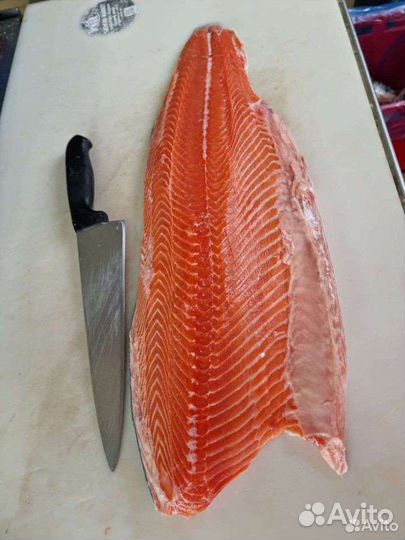 Сёмга Охлаждённая доставка разделка Бесплатно