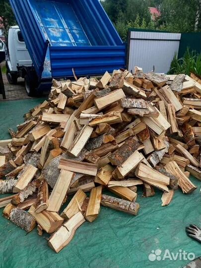 Дрова колотые березовые