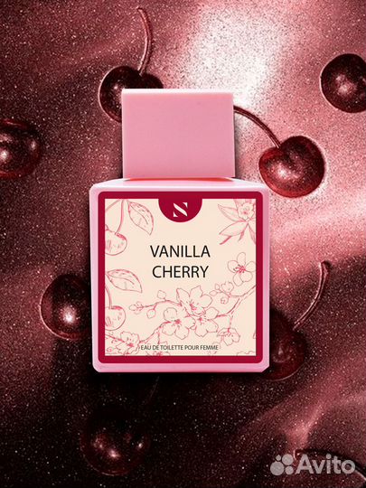 Туалетная вода женская Vanilla Cherry объём 50 мл