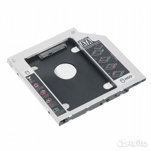 Optibay переходник SATA, Super Slim Int 9.5mm без