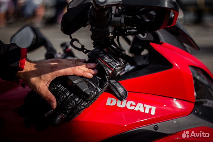 Фотосессия на мотоцикле