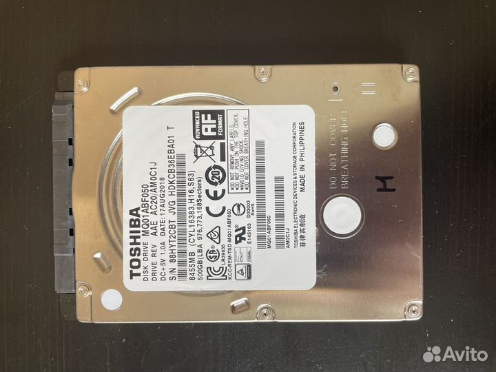 HDD диск 500 гб