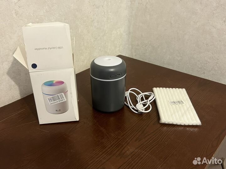 Аромадиффузор-ночник USB Colorful Humidifier H2O