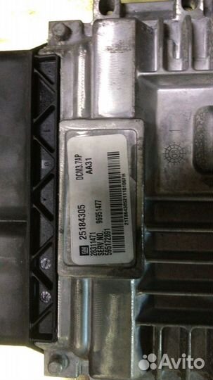 Блок управления двигателем Chevrolet Captiva