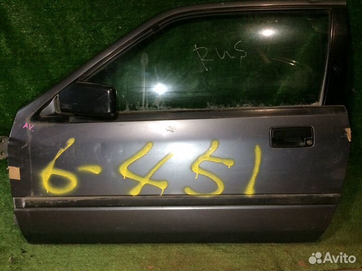 Дверь левая Cupe Honda Integra AV Серая вмятинки