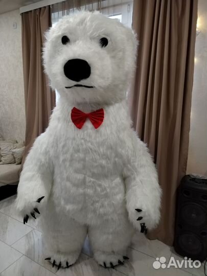 Ростовая кукла, Белый Мишка Тедди Панда Чебурашка