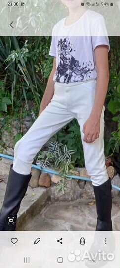 Бриджи для верховой езды детские