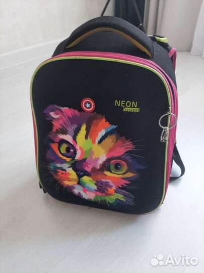 Рюкзак школьный для девочки бу