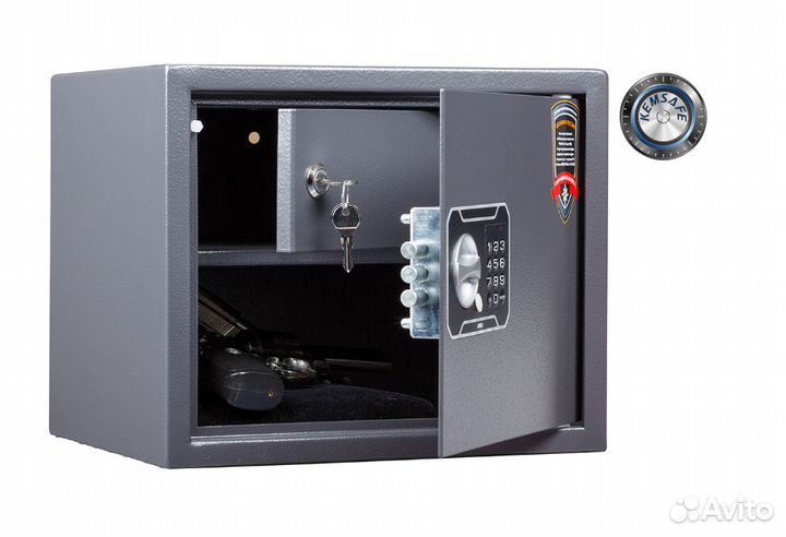 Пистолетный сейф, патронник, электронный замок