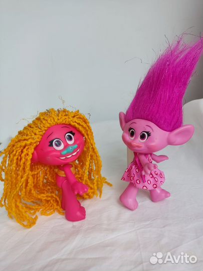 Тролли- игрушки от Hasbro б\у
