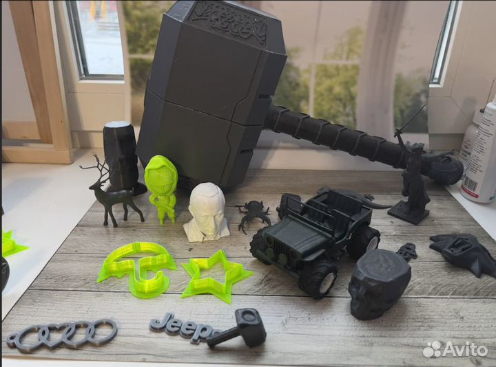 3D печать, моделирование, ремонт