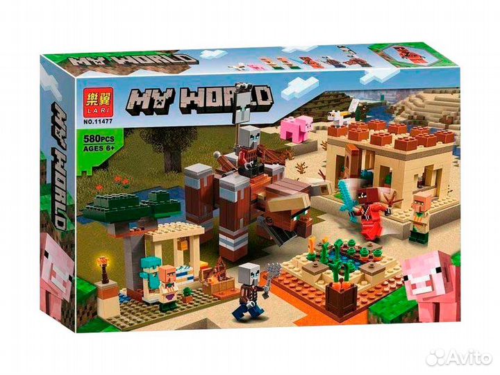 Конструктор My World 11477 Патруль разбойников