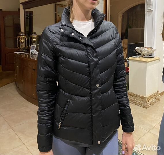Куртка демисезонная на пуху женская