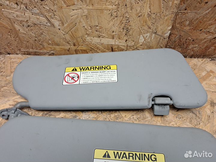 Козырьки солнцезащитные Kia Sorento BL