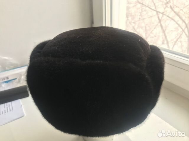Норковая шапка мужская