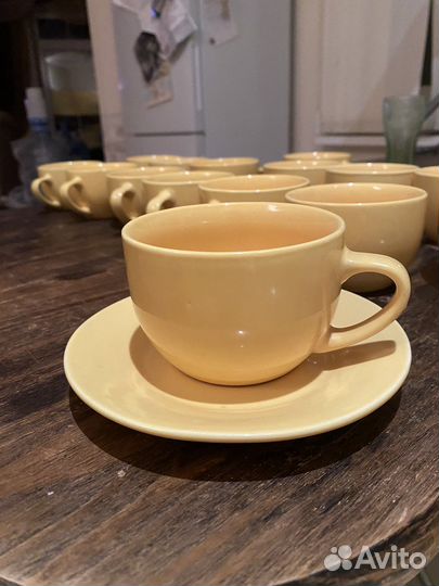 Чашка с блюдцем, чайная пара