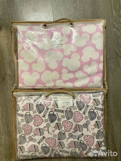 Постельное белье в детскую кроватку 120х60