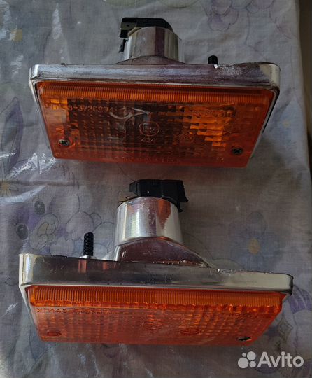 Подфарник 21011 оранжевый комплект новый