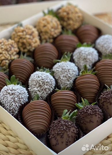 Букет клубника в шоколаде