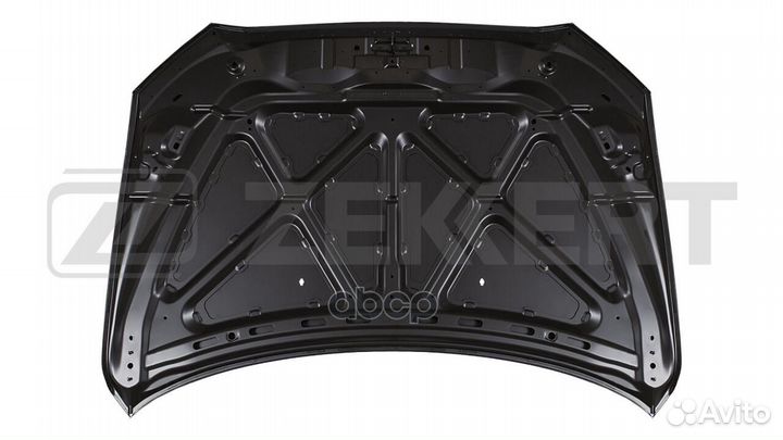 Капот Mitsubishi Lancer X 07- kt-2014 Zekkert