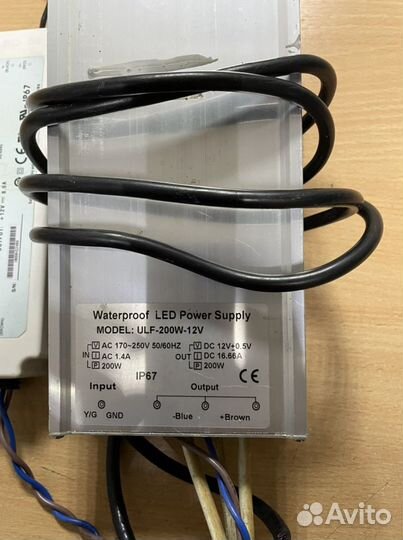 Блок питания 12v для светодиодных банеров