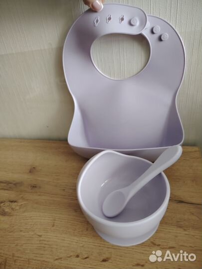 Набор посуды для прикорма силиконовый