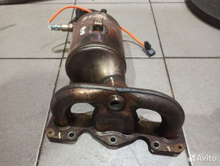 Коллектор выпускной катализатор Рено логан санде 2