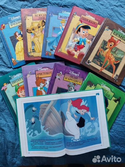 Детские книги по мультфильмам Disney и др