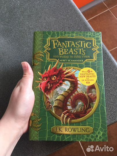 Fantastic Beasts Джоан Роулинг книга на английском